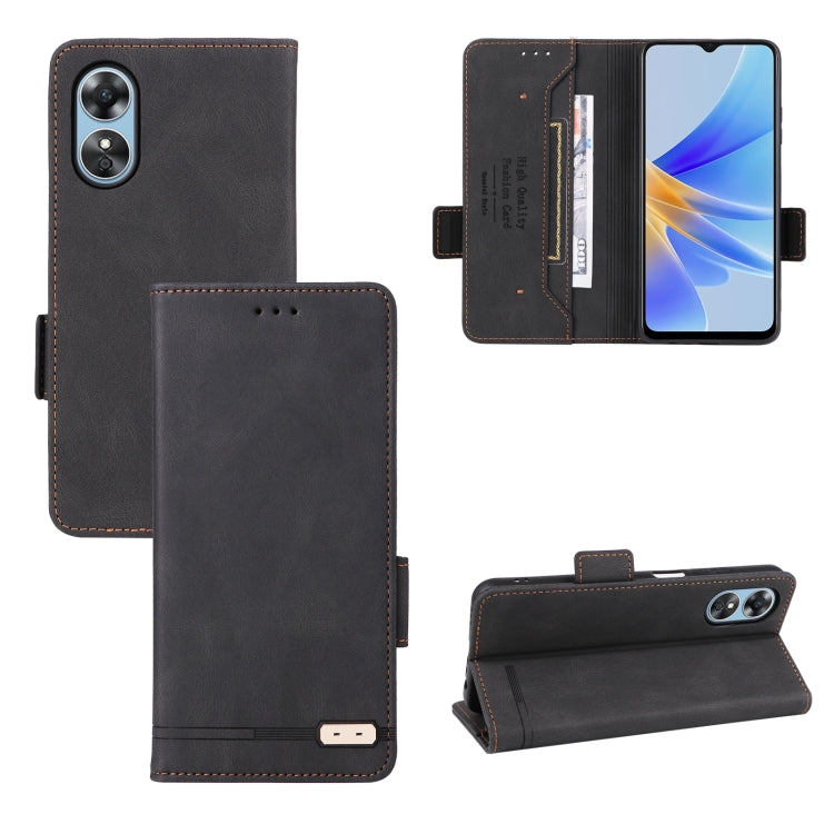 Magnetic Clasp Leather Phone Case, For Realme C33, For Xiaomi 12T / 12T Pro / Redmi K50 Ultra, For Xiaomi Redmi A1, For Samsung Galaxy A14 5G, For OPPO A17, For Sharp Aquos Wish SHG06