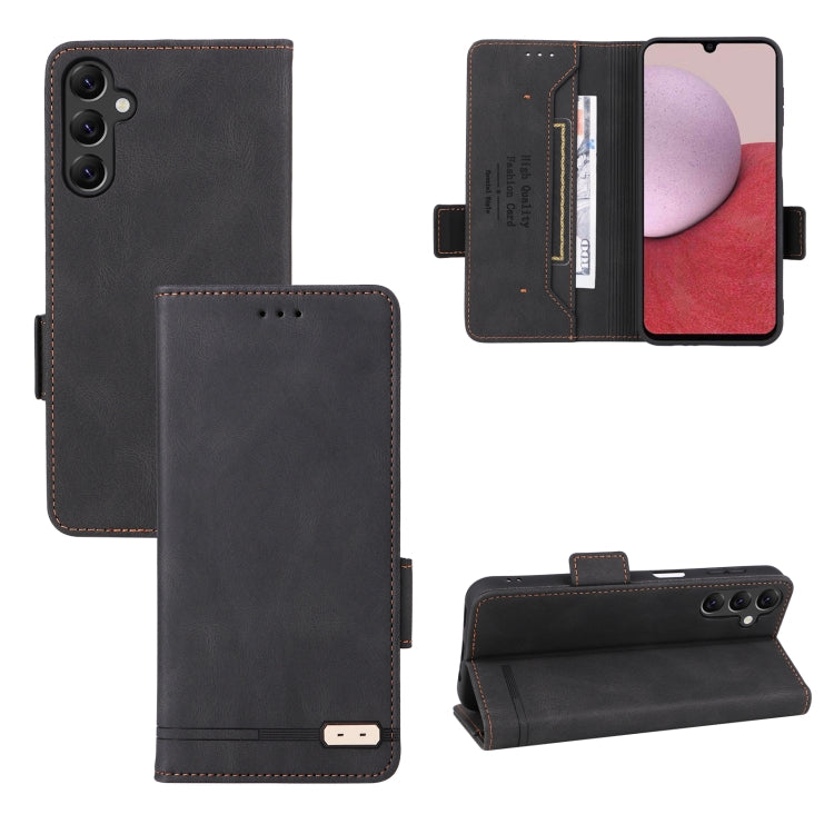 Magnetic Clasp Leather Phone Case, For Realme C33, For Xiaomi 12T / 12T Pro / Redmi K50 Ultra, For Xiaomi Redmi A1, For Samsung Galaxy A14 5G, For OPPO A17, For Sharp Aquos Wish SHG06