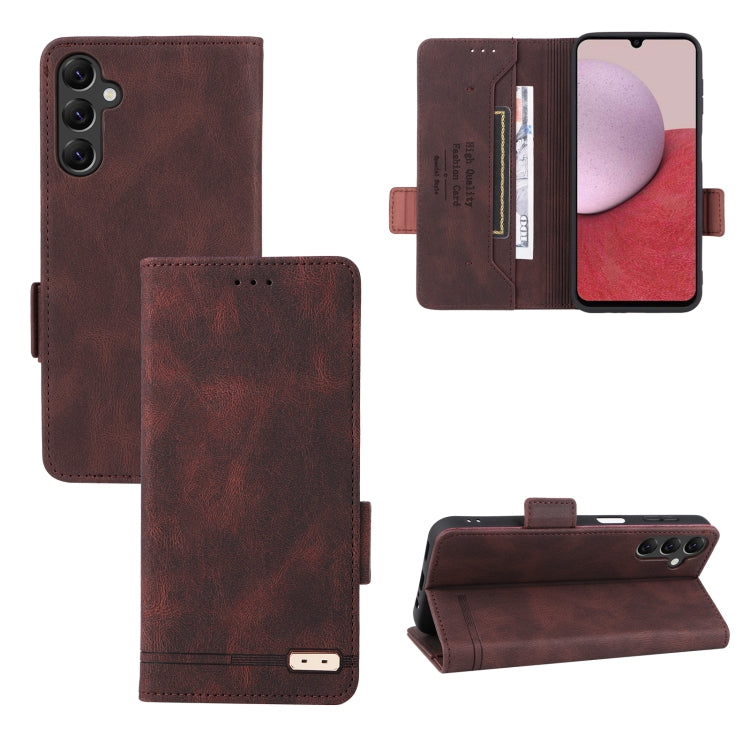 Magnetic Clasp Leather Phone Case, For Realme C33, For Xiaomi 12T / 12T Pro / Redmi K50 Ultra, For Xiaomi Redmi A1, For Samsung Galaxy A14 5G, For OPPO A17, For Sharp Aquos Wish SHG06