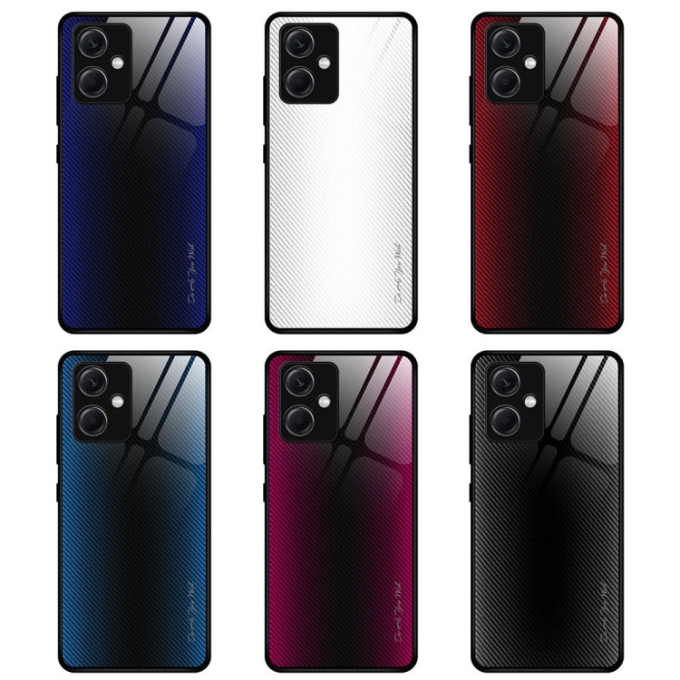 Texture Gradient Glass TPU Phone Case, For Xiaomi Redmi Note 12 China, For Xiaomi Redmi Note 12 Pro 5G China, For Xiaomi Redmi Note 12 Pro+ China