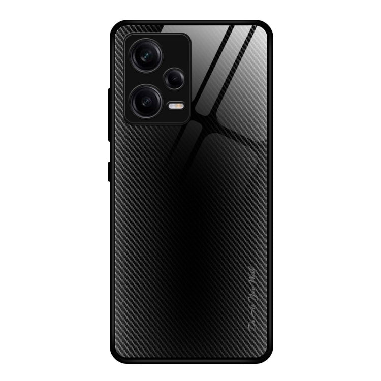 Texture Gradient Glass TPU Phone Case, For Xiaomi Redmi Note 12 China, For Xiaomi Redmi Note 12 Pro 5G China, For Xiaomi Redmi Note 12 Pro+ China