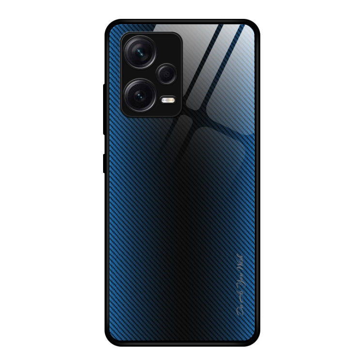 Texture Gradient Glass TPU Phone Case, For Xiaomi Redmi Note 12 China, For Xiaomi Redmi Note 12 Pro 5G China, For Xiaomi Redmi Note 12 Pro+ China
