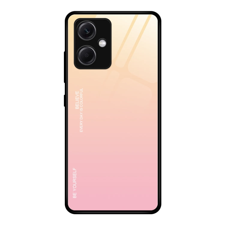 Gradient Color Glass Phone Case, For Xiaomi Redmi Note 12 China, For Xiaomi Redmi Note 12 Pro 5G China, For Xiaomi Redmi Note 12 Pro+ China
