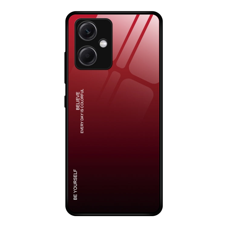 Gradient Color Glass Phone Case, For Xiaomi Redmi Note 12 China, For Xiaomi Redmi Note 12 Pro 5G China, For Xiaomi Redmi Note 12 Pro+ China