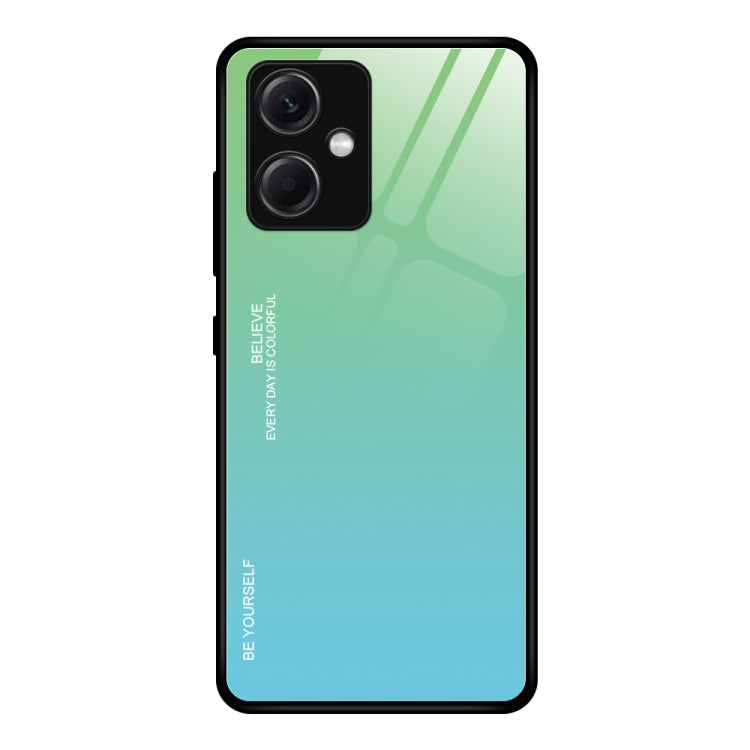 Gradient Color Glass Phone Case, For Xiaomi Redmi Note 12 China, For Xiaomi Redmi Note 12 Pro 5G China, For Xiaomi Redmi Note 12 Pro+ China