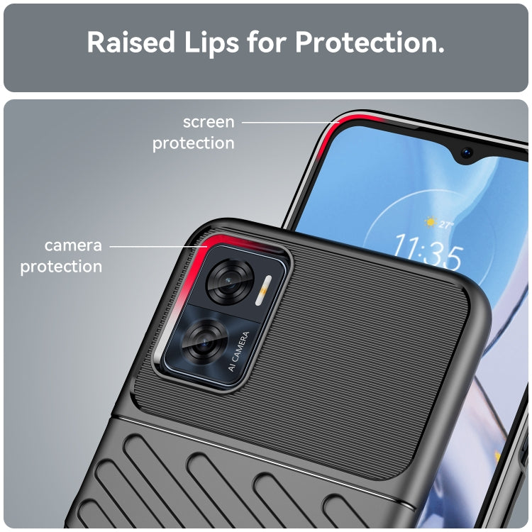 Thunderbolt Shockproof TPU Phone Case, For Motorola Moto E22i