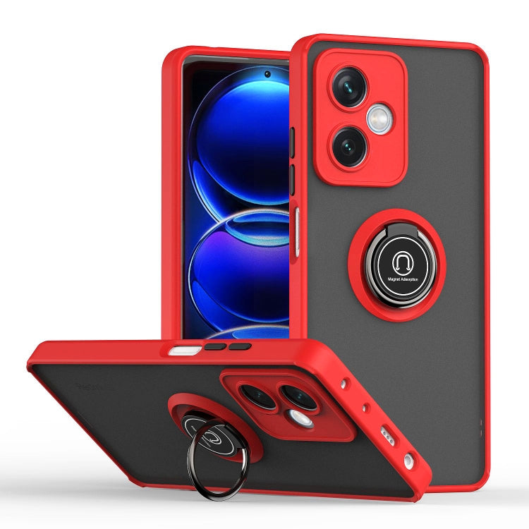 Q Shadow 1 Series TPU + PC Ring Holder Phone Case, For Xiaomi Redmi Note 12 China, For Xiaomi Redmi Note 12 Pro 5G China, For Xiaomi Redmi Note 12 Pro+ China