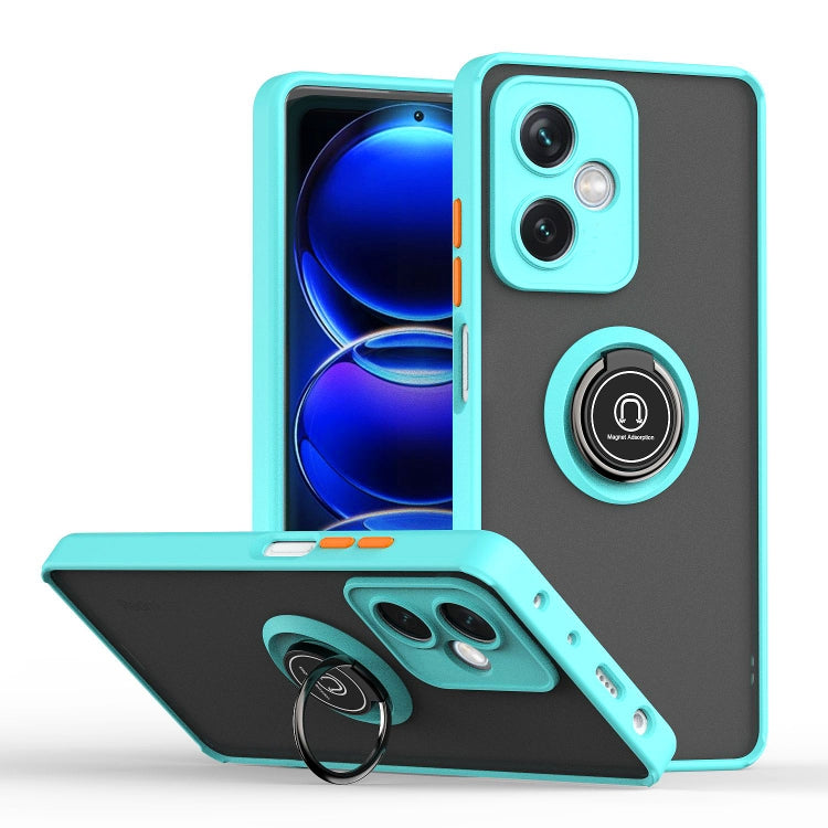 Q Shadow 1 Series TPU + PC Ring Holder Phone Case, For Xiaomi Redmi Note 12 China, For Xiaomi Redmi Note 12 Pro 5G China, For Xiaomi Redmi Note 12 Pro+ China