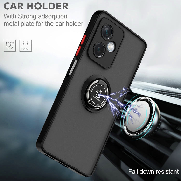Q Shadow 1 Series TPU + PC Ring Holder Phone Case, For Xiaomi Redmi Note 12 China, For Xiaomi Redmi Note 12 Pro 5G China, For Xiaomi Redmi Note 12 Pro+ China