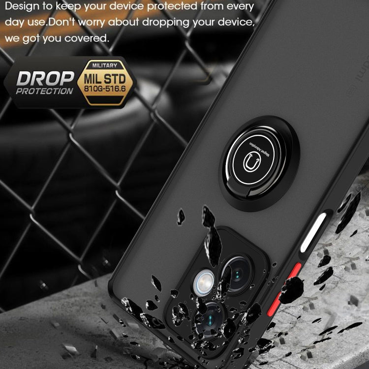 Q Shadow 1 Series TPU + PC Ring Holder Phone Case, For Xiaomi Redmi Note 12 China, For Xiaomi Redmi Note 12 Pro 5G China, For Xiaomi Redmi Note 12 Pro+ China
