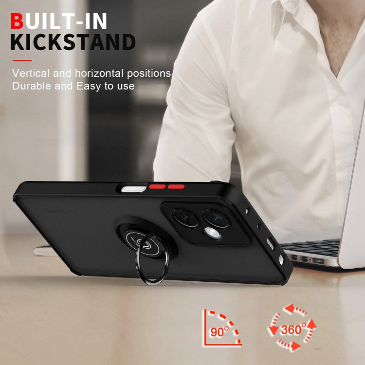 Q Shadow 1 Series TPU + PC Ring Holder Phone Case, For Xiaomi Redmi Note 12 China, For Xiaomi Redmi Note 12 Pro 5G China, For Xiaomi Redmi Note 12 Pro+ China