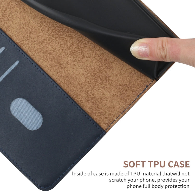 Genuine Leather Fingerprint-proof Flip Phone Case, For Motorola Moto E22s, For Realme 9i 5G, For Realme 10 Pro+
