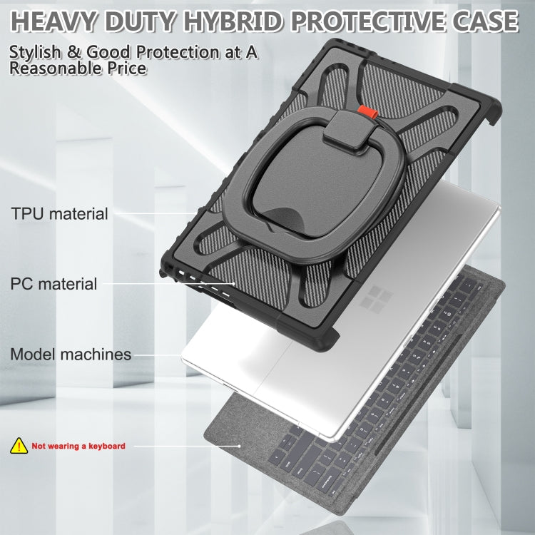 Handle Rotatable Kickstand Shockproof Tablet Case, For MicroSoft Surface Pro 9