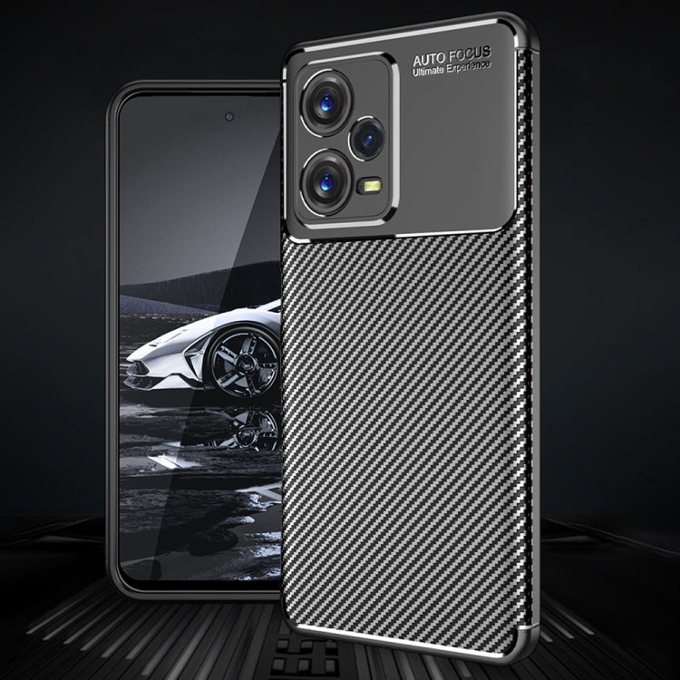 Carbon Fiber Texture Shockproof TPU Phone Case, For Xiaomi Redmi Note 12 China, For Xiaomi Redmi Note 12 Pro 5G China, For Xiaomi Redmi Note 12 Pro+ China
