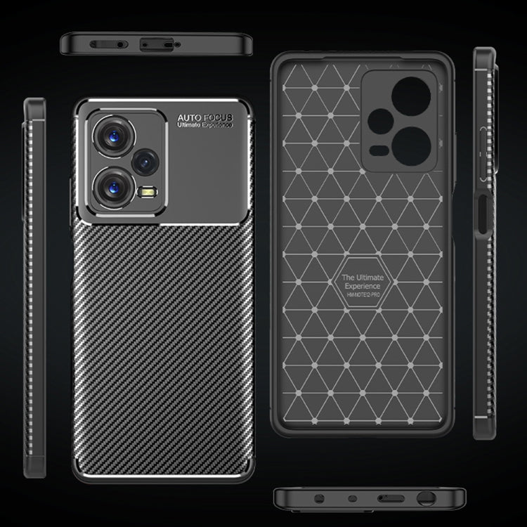 Carbon Fiber Texture Shockproof TPU Phone Case, For Xiaomi Redmi Note 12 China, For Xiaomi Redmi Note 12 Pro 5G China, For Xiaomi Redmi Note 12 Pro+ China