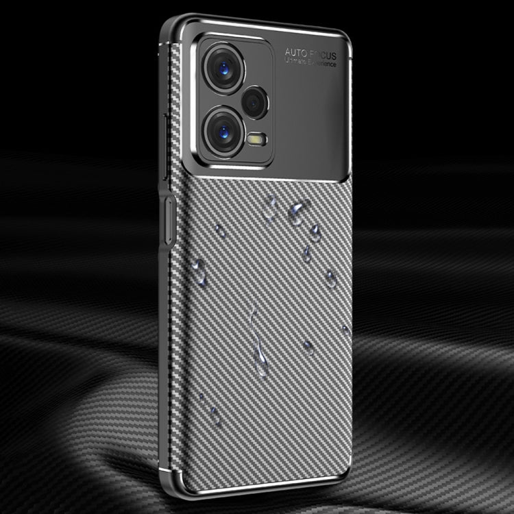 Carbon Fiber Texture Shockproof TPU Phone Case, For Xiaomi Redmi Note 12 China, For Xiaomi Redmi Note 12 Pro 5G China, For Xiaomi Redmi Note 12 Pro+ China