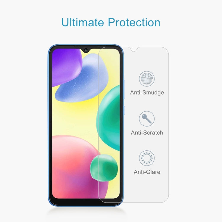 0.26mm 9H 2.5D Tempered Glass Film, For OPPO A1 Pro / Reno8 T 5G (1 PC), For Xiaomi Redmi 11A (1 PC)