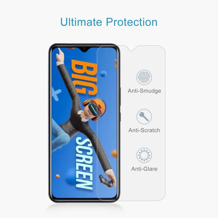 10pcs 0.26mm 9H 2.5D Tempered Glass Film, For Infinix Hot 12 India X689F (10 PCS)