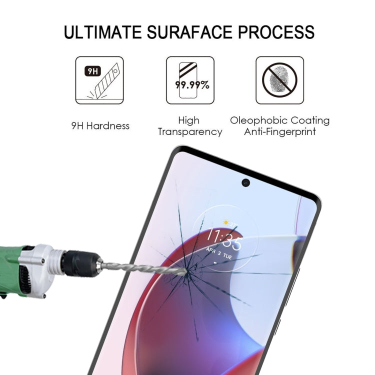 3D Curved Edge Full Screen Tempered Glass Film, For Motorola Edge 30 Ultra