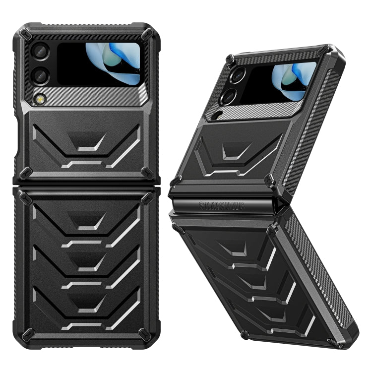 Armored All-inclusive Shockproof Folding Phone Case, For Samsung Galaxy Z Fold4 5G SM-F936, For Samsung Galaxy Z Flip4 5G SM-F721