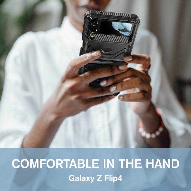 Armored All-inclusive Shockproof Folding Phone Case, For Samsung Galaxy Z Fold4 5G SM-F936, For Samsung Galaxy Z Flip4 5G SM-F721