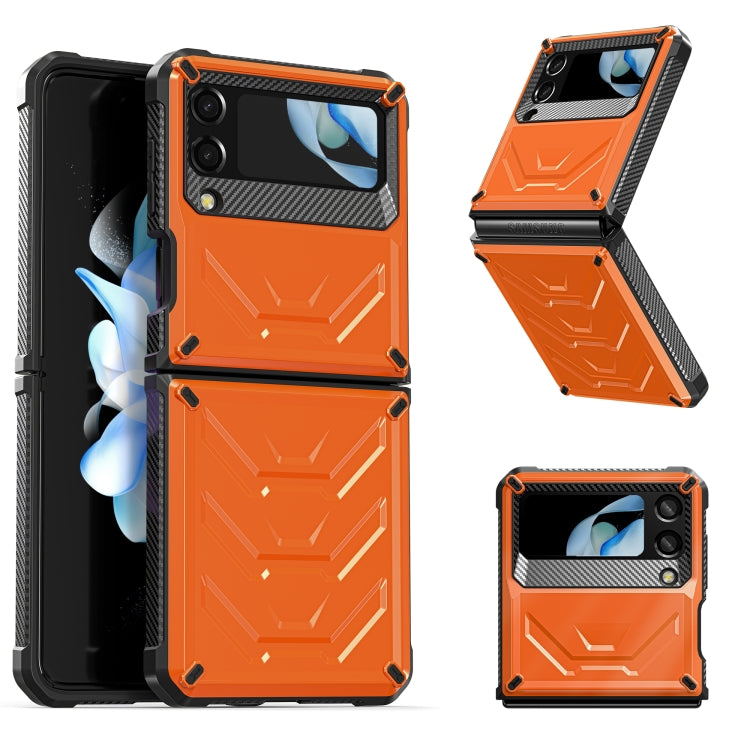 Armored All-inclusive Shockproof Folding Phone Case, For Samsung Galaxy Z Fold4 5G SM-F936, For Samsung Galaxy Z Flip4 5G SM-F721