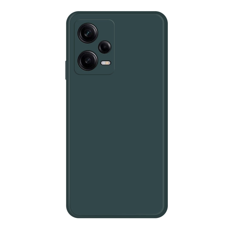 Imitation Liquid Silicone Straight Edge Phone Case, For Xiaomi Redmi Note 12 China, For Xiaomi Redmi Note 12 Pro 5G China, For Xiaomi Redmi Note 12 Pro 5G Global, For Xiaomi Redmi Note 12 Pro+ China