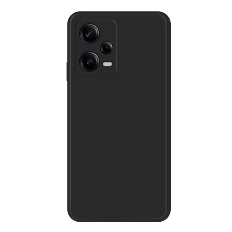 Imitation Liquid Silicone Straight Edge Phone Case, For Xiaomi Redmi Note 12 China, For Xiaomi Redmi Note 12 Pro 5G China, For Xiaomi Redmi Note 12 Pro 5G Global, For Xiaomi Redmi Note 12 Pro+ China