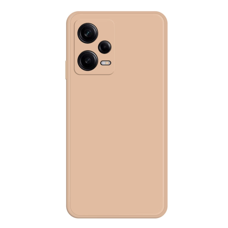 Imitation Liquid Silicone Straight Edge Phone Case, For Xiaomi Redmi Note 12 China, For Xiaomi Redmi Note 12 Pro 5G China, For Xiaomi Redmi Note 12 Pro 5G Global, For Xiaomi Redmi Note 12 Pro+ China