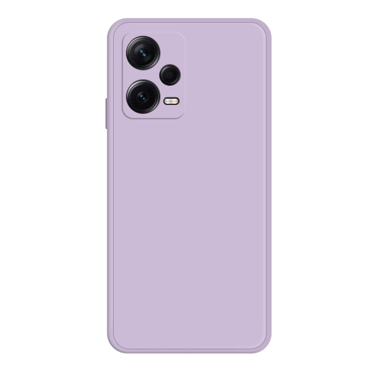 Imitation Liquid Silicone Straight Edge Phone Case, For Xiaomi Redmi Note 12 China, For Xiaomi Redmi Note 12 Pro 5G China, For Xiaomi Redmi Note 12 Pro 5G Global, For Xiaomi Redmi Note 12 Pro+ China