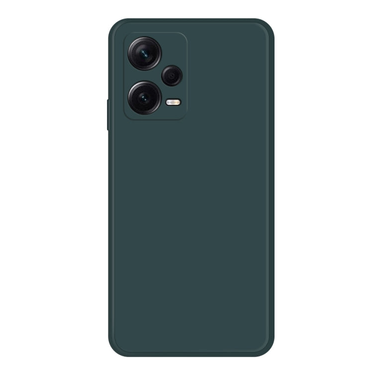 Imitation Liquid Silicone Straight Edge Phone Case, For Xiaomi Redmi Note 12 China, For Xiaomi Redmi Note 12 Pro 5G China, For Xiaomi Redmi Note 12 Pro 5G Global, For Xiaomi Redmi Note 12 Pro+ China