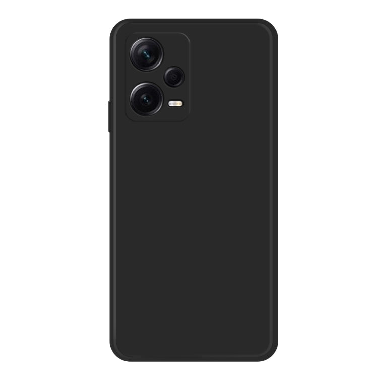 Imitation Liquid Silicone Straight Edge Phone Case, For Xiaomi Redmi Note 12 China, For Xiaomi Redmi Note 12 Pro 5G China, For Xiaomi Redmi Note 12 Pro 5G Global, For Xiaomi Redmi Note 12 Pro+ China