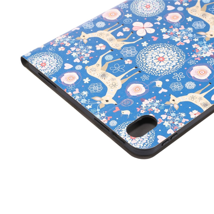 Painted Voltage Pen Slot Tablet Smart Case, For iPad 10th Gen 10.9 2022, For iPad Pro 11 2022/2021/2020/2018 / Air 10.9 2022/2020