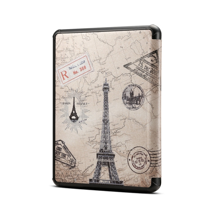 Painted Voltage Leather Tablet Case, For Amazon Kindle 11th Gen 2022 6 inch