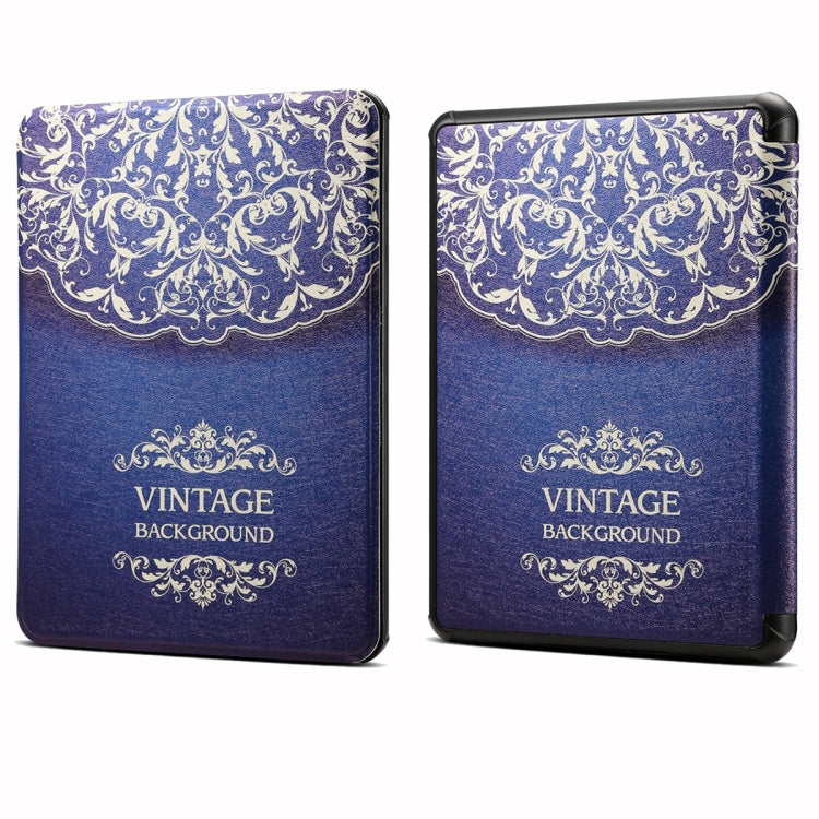 Painted Voltage Leather Tablet Case, For Amazon Kindle 11th Gen 2022 6 inch