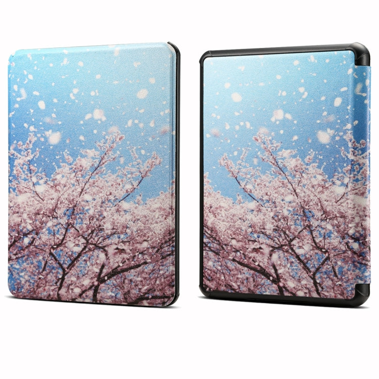Painted Voltage Leather Tablet Case, For Amazon Kindle 11th Gen 2022 6 inch