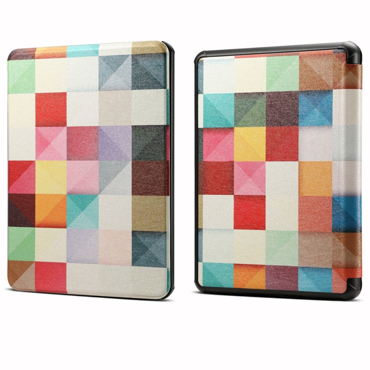 Painted Voltage Leather Tablet Case, For Amazon Kindle 11th Gen 2022 6 inch