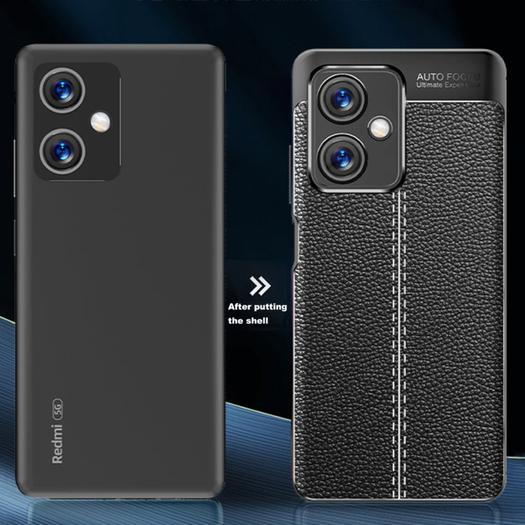 Litchi Texture TPU Phone Case, For Xiaomi Redmi Note 12 Global / Note 12 China / Poco X5, For Xiaomi Redmi Note 12 Pro 5G / Note 12 Pro 5G Speed / Poco X5 Pro, For Xiaomi Redmi Note 12 Pro+ China, For Xiaomi Redmi 11 Prime