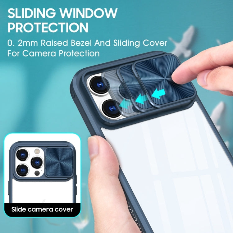 360 Full Body Sliding Camshield Phone Case, For iPhone 14 Pro, For iPhone 14 Pro Max