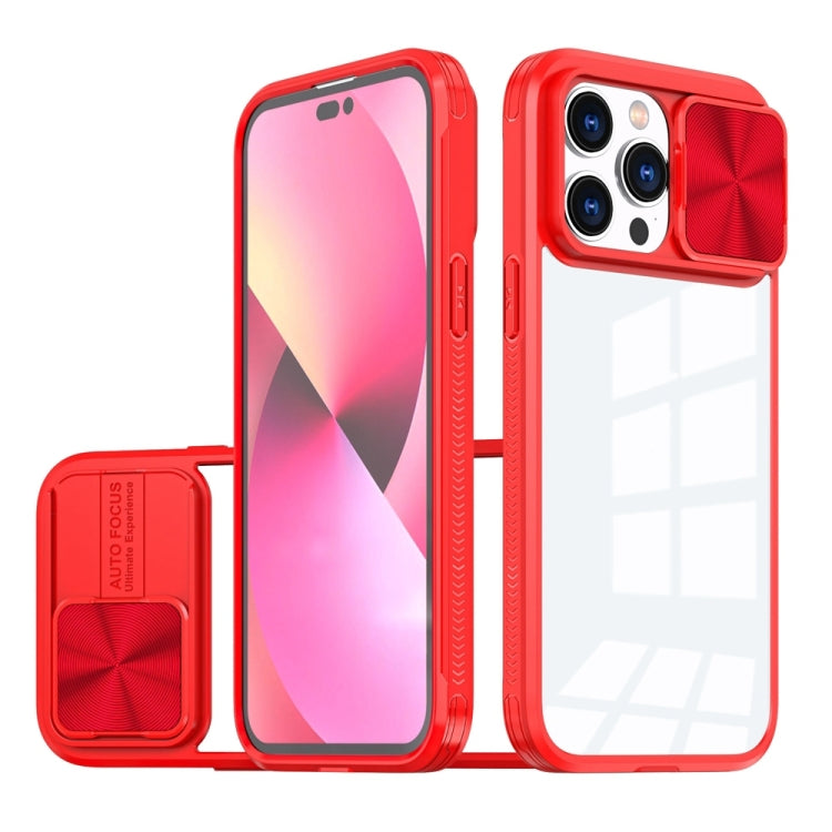 360 Full Body Sliding Camshield Phone Case, For iPhone 14 Pro, For iPhone 14 Pro Max