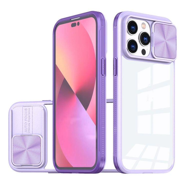 360 Full Body Sliding Camshield Phone Case, For iPhone 14 Pro, For iPhone 14 Pro Max