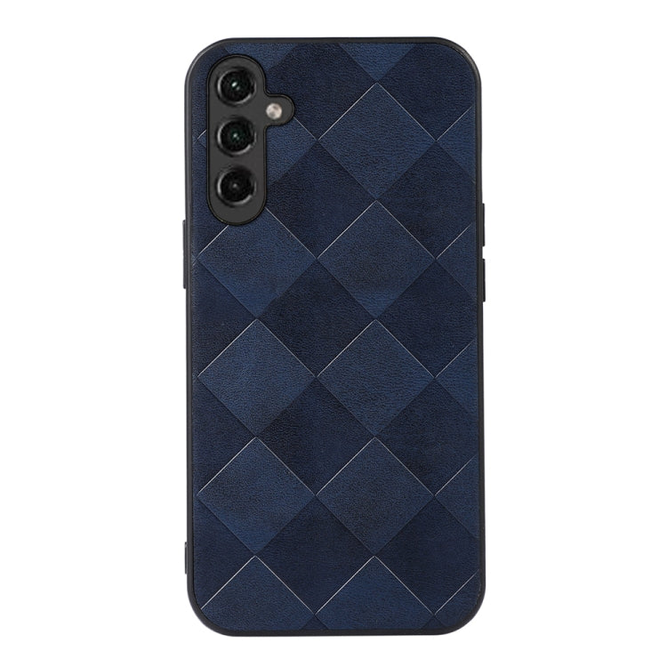 Weave Plaid PU Phone Case, For Samsung Galaxy A14 5G, For Samsung Galaxy S23+ 5G, For Samsung Galaxy S23 Ultra 5G