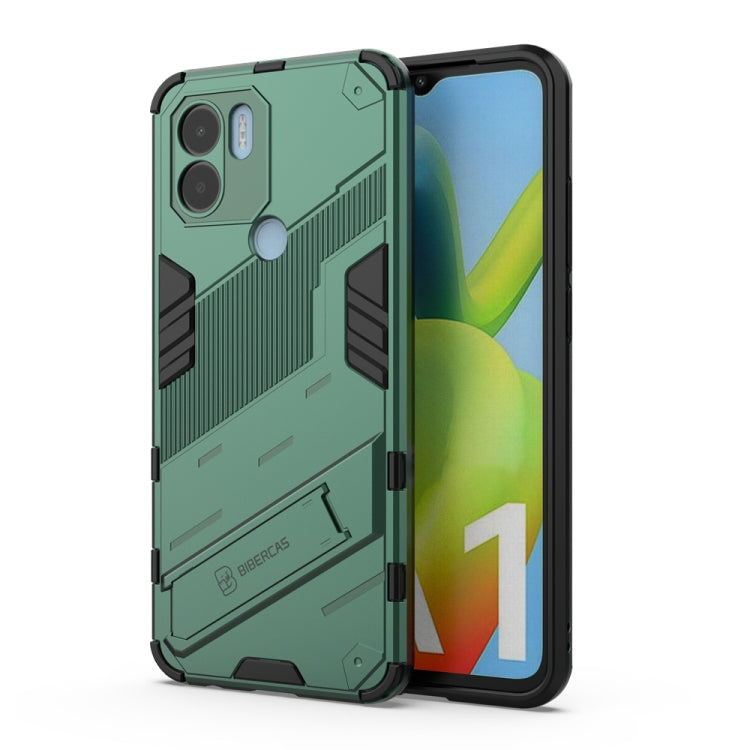 Punk Armor 2 in 1 PC + TPU Phone Case with Invisible Holder, For Xiaomi Redmi A1+, For Xiaomi 12T/12T Pro/Redmi K50 Ultra