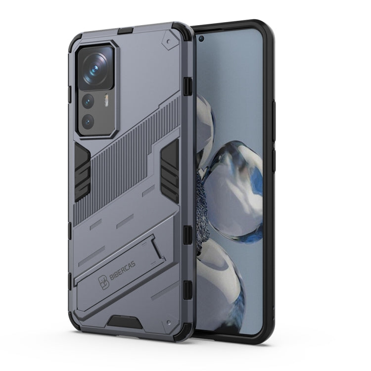 Punk Armor 2 in 1 PC + TPU Phone Case with Invisible Holder, For Xiaomi Redmi A1+, For Xiaomi 12T/12T Pro/Redmi K50 Ultra