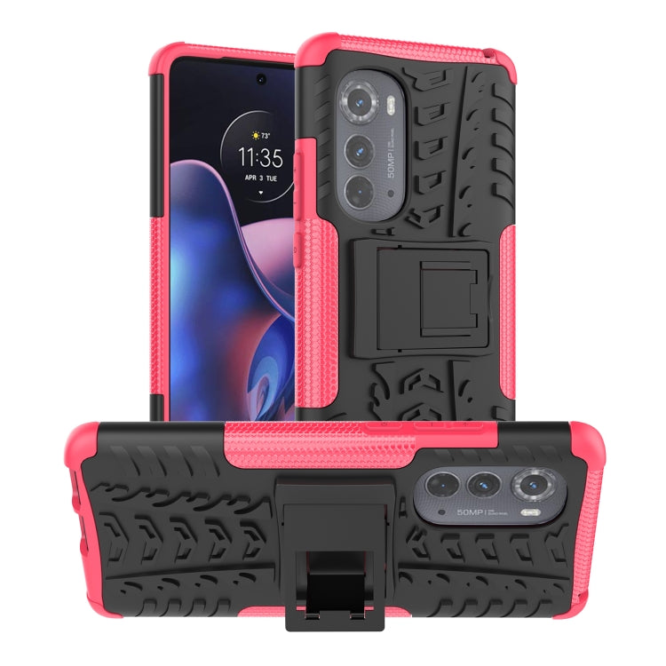 Tire Texture TPU + PC Phone Case with Holder, For vivo Y77, For Samsung Galaxy A04 / M13 5G, For Motorola Edge 2022, For Nokia G400 5G