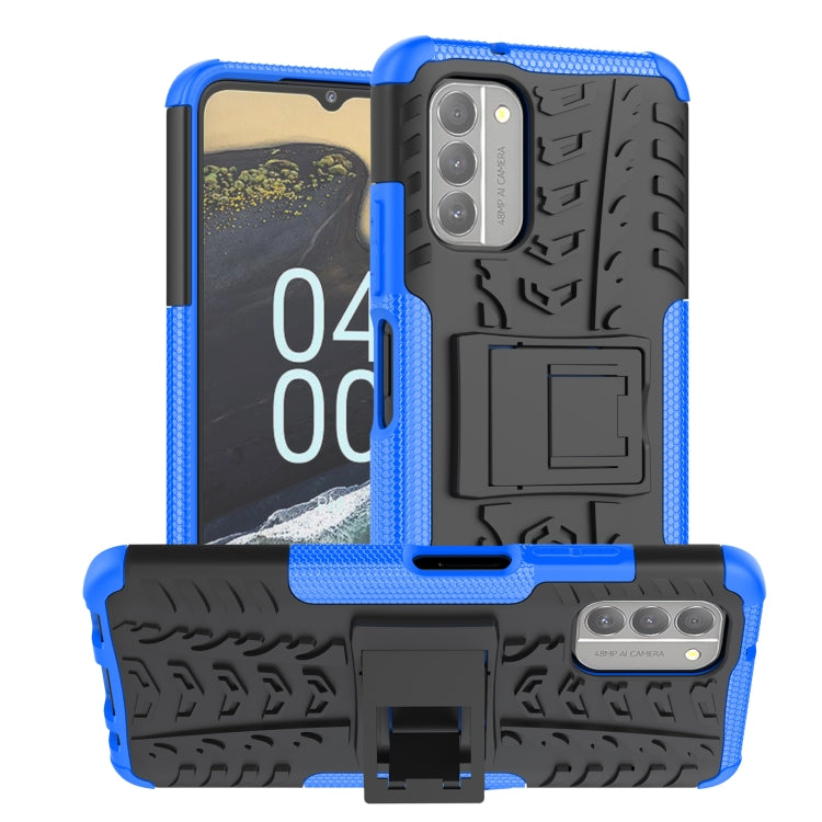 Tire Texture TPU + PC Phone Case with Holder, For Motorola Edge 2022, For vivo Y77, For Samsung Galaxy A04 / M13 5G, For Nokia G400 5G