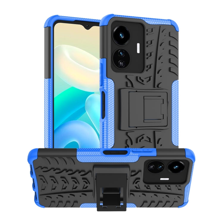 Tire Texture TPU + PC Phone Case with Holder, For vivo Y77, For Samsung Galaxy A04 / M13 5G, For Motorola Edge 2022, For Nokia G400 5G