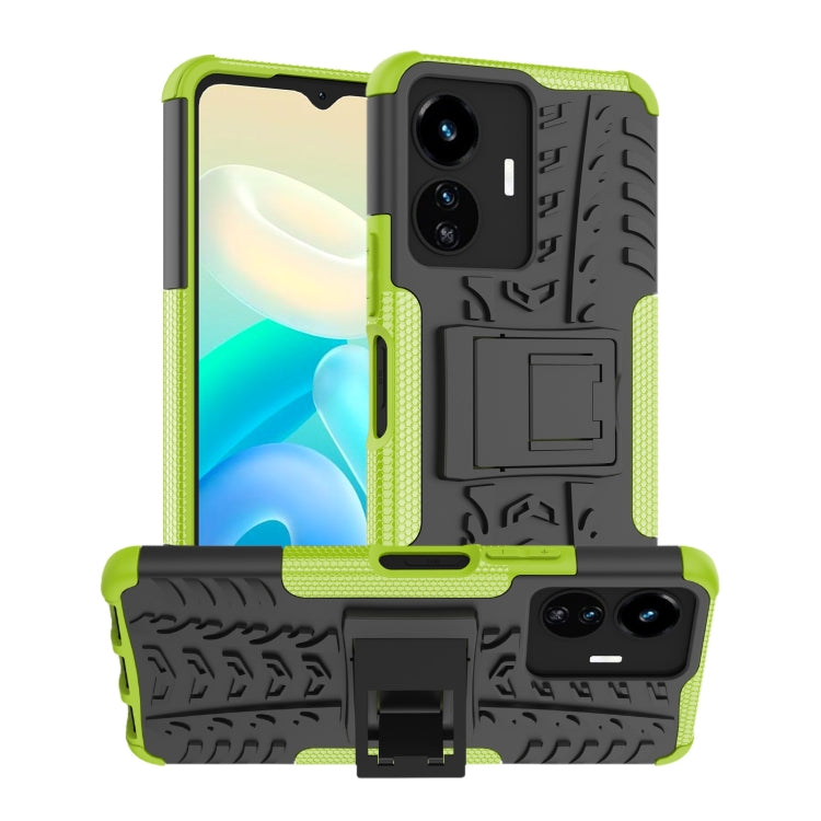Tire Texture TPU + PC Phone Case with Holder, For vivo Y77, For Samsung Galaxy A04 / M13 5G, For Motorola Edge 2022, For Nokia G400 5G