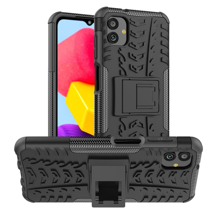 Tire Texture TPU + PC Phone Case with Holder, For vivo Y77, For Samsung Galaxy A04 / M13 5G, For Motorola Edge 2022, For Nokia G400 5G