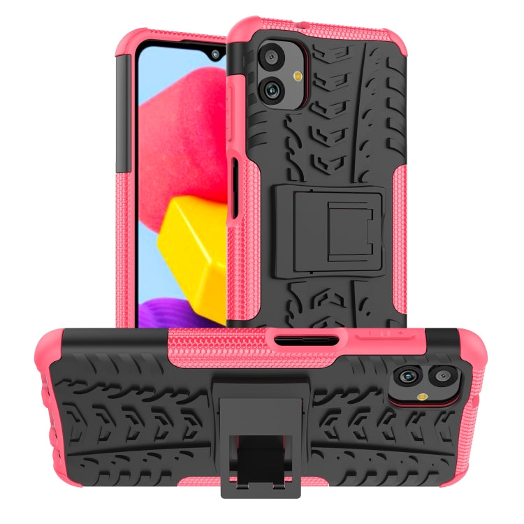 Tire Texture TPU + PC Phone Case with Holder, For vivo Y77, For Samsung Galaxy A04 / M13 5G, For Motorola Edge 2022, For Nokia G400 5G